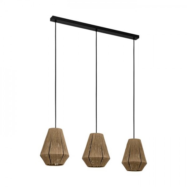 Függeszték E27 40Wx3 natúr ALDERNEY