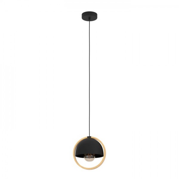 Függeszték E27 40W fekete CALLOW