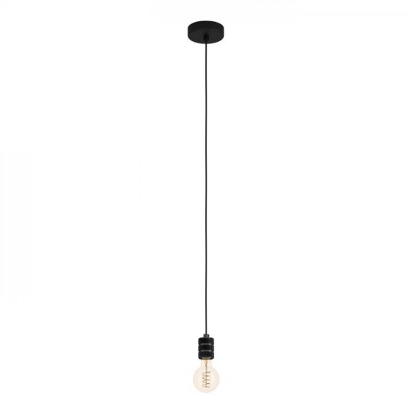 Függeszték E27 40W fekete YORTH