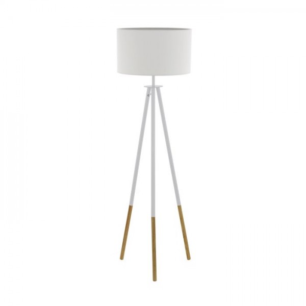 Állólámpa E27 60W fehér BIDFORD