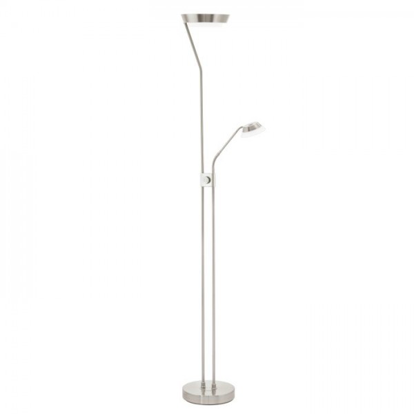 Állólámpa LED 17W 3W 4,5W nikkel SARRION