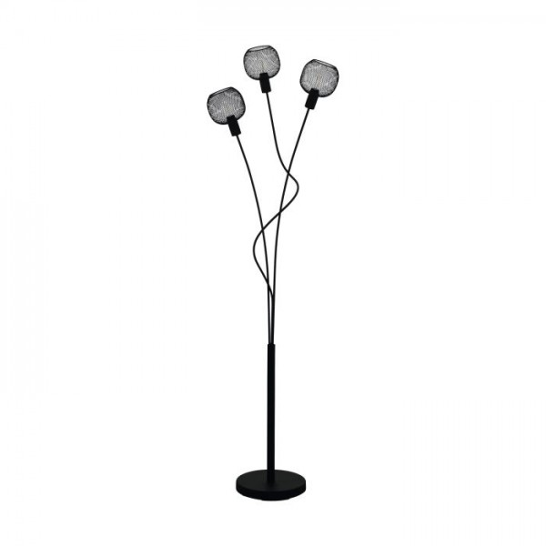 Állólámpa E14 40Wx3 fekete WRINGTON 1