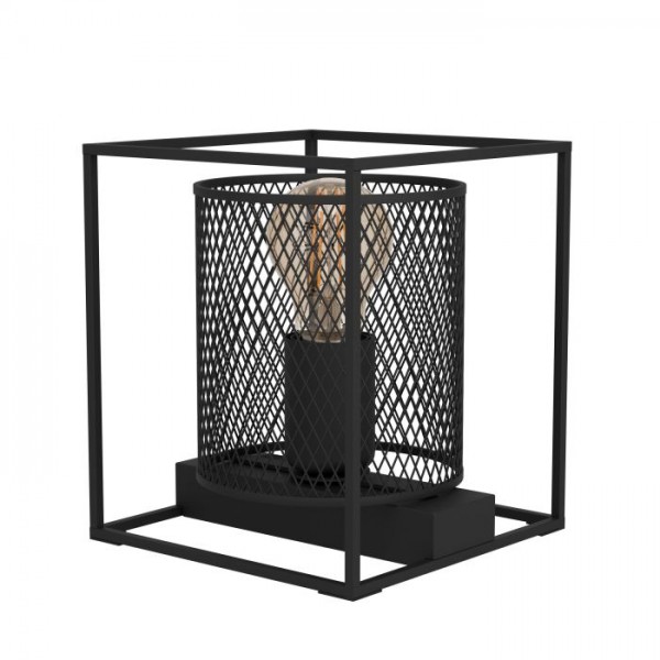 Asztali lámpa E27 40W fekete CATTERICK