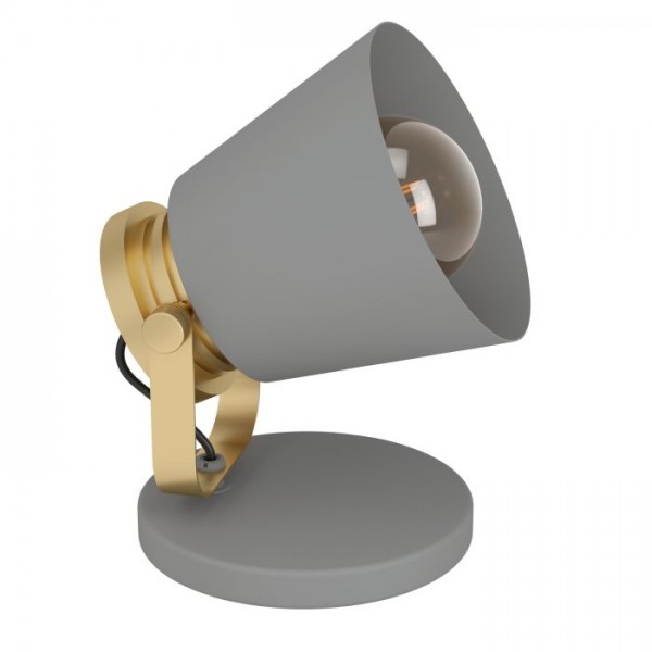 Asztali lámpa E27 28W szürke TWICKEN