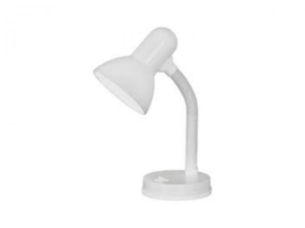 Asztali lámpa E27 40W fehér BASIC