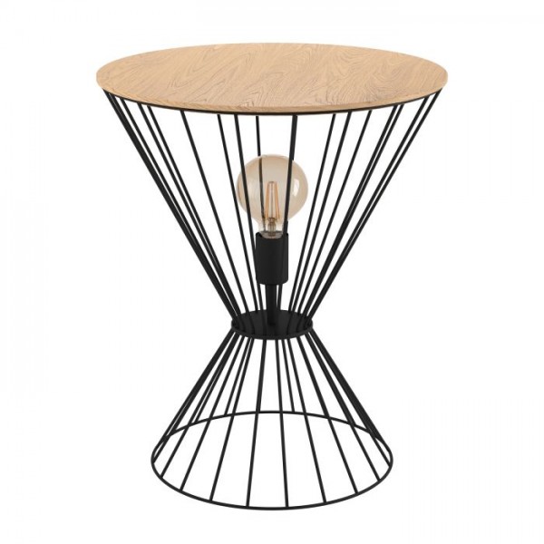 Állólámpa E27 40W fekete DESIERTO