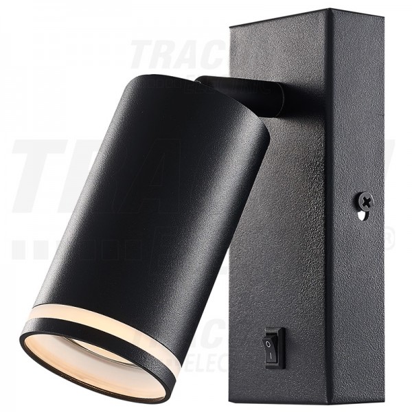 Fali lámpa GU10 35W fekete SPGU