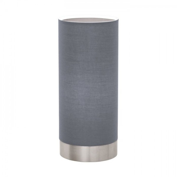 Asztali lámpa E27 40W szürke PASTERI