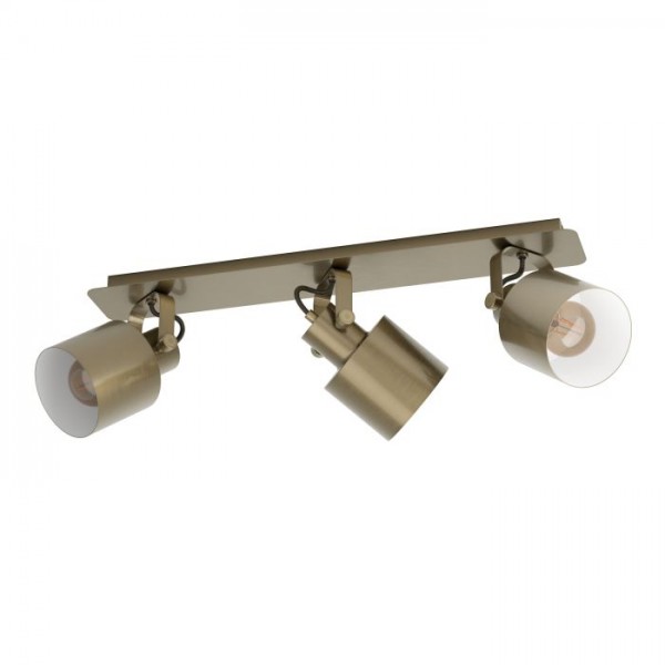 Lámpatest E27 40Wx3 krém-arany SOUTHERY