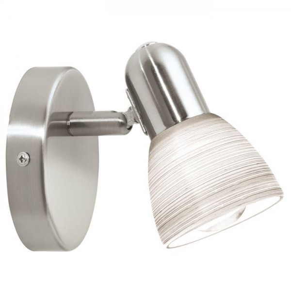 Lámpatest E14 40W matt króm DAKAR