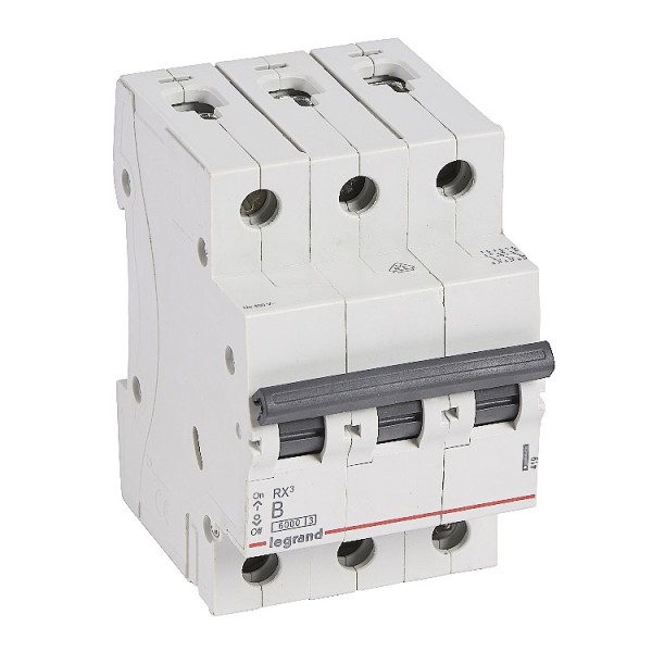 Kismegszakító 3B 25A 6kA (vezetékvédő)