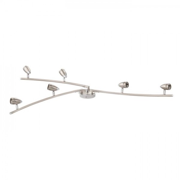 Lámpatest GU10 50Wx6 matt nikkel MAGNUM