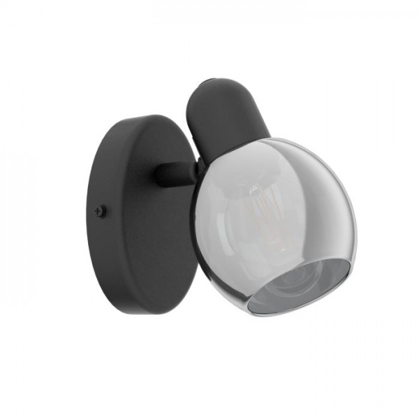 Lámpatest E14 10W fekete POLLICA