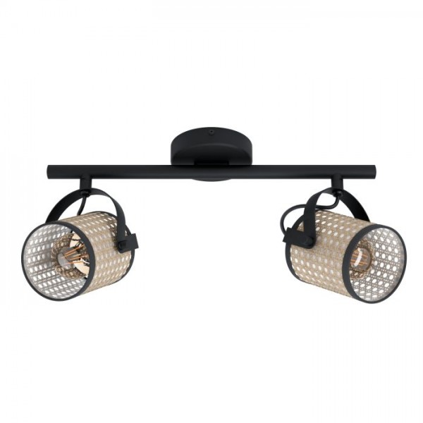 Lámpatest E27 10Wx2 natúr RUSCOMB