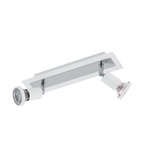 Lámpatest GU10 4,5Wx2 fehér SARRIA