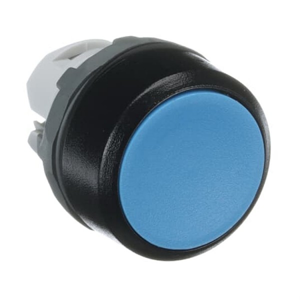 Nyomógombfej 22mm kék