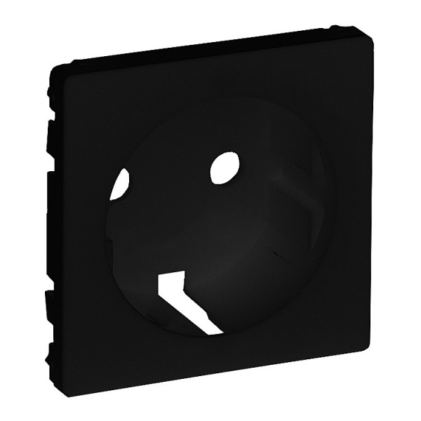 Fedlap dugalj 2p+f fekete