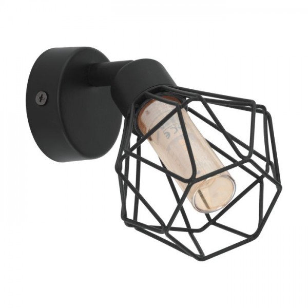 Lámpatest G9 3W fekete ZAPATA