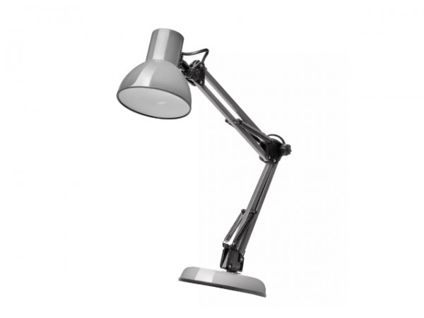 Asztali lámpa E27 60W szürke LUCAS