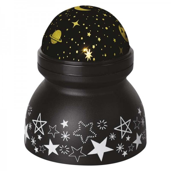 Lámpatest LED 2W fekete WW 3xAAA