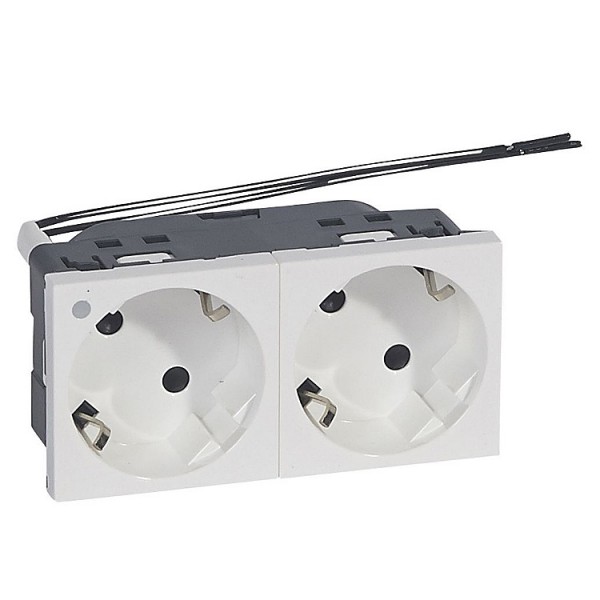 Dugalj s 2x2p+f FEHÉR 4M irányfénnyel