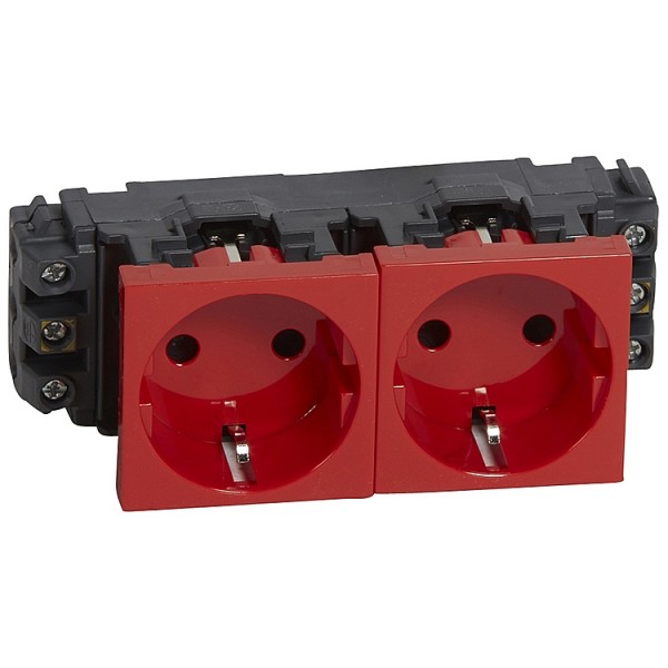 Dugalj s 2x2p+f 4M piros(szünetmentes)