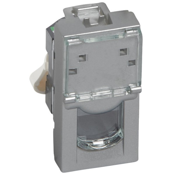 Dugalj s RJ45 UTP Cat5e alumínium 1M