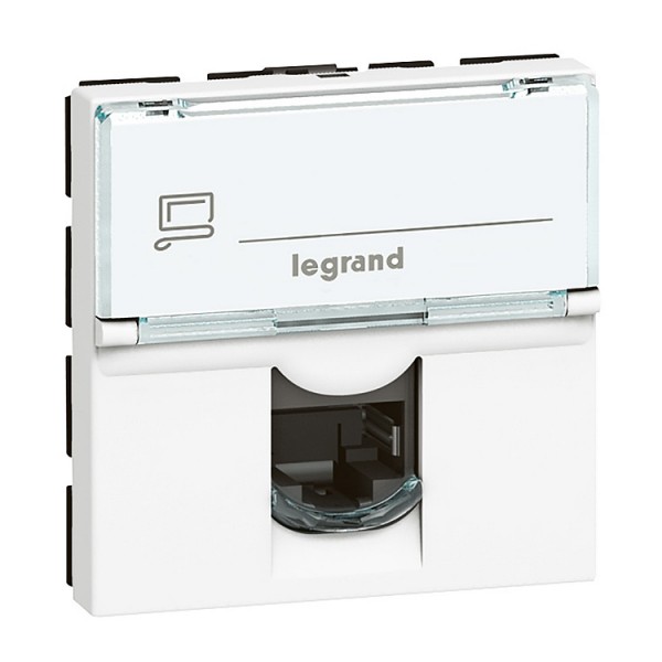 Dugalj s RJ45 FTP Cat6e fehér