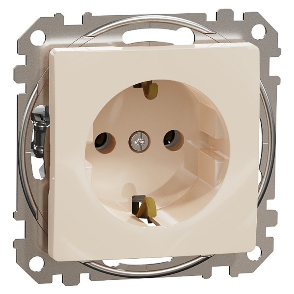 Dugalj s 2p+f bézs csavaros bekötés