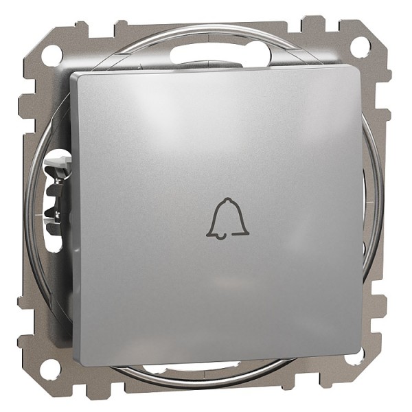 Kapcsoló s nyomó csengőjeles alumínium