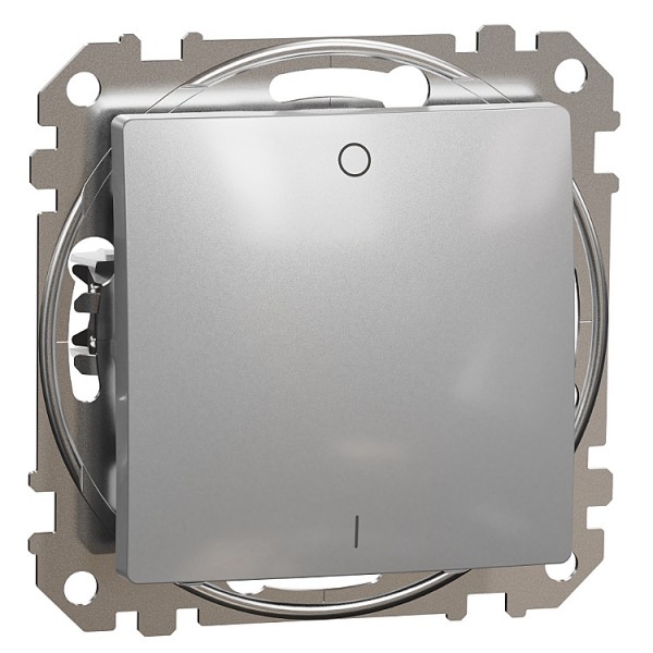 Kapcsoló s 2p alumínium