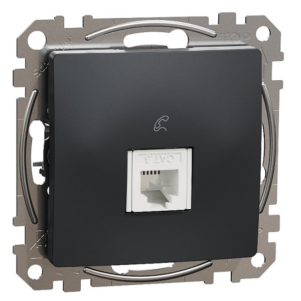 Dugalj s 1xRJ11 antracit