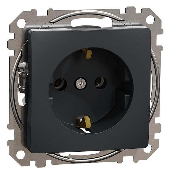 Dugals s 2p+f antracit rugós bekötéssel