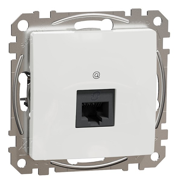 Dugalj s 1xRJ45 UTP CAT5e fehér