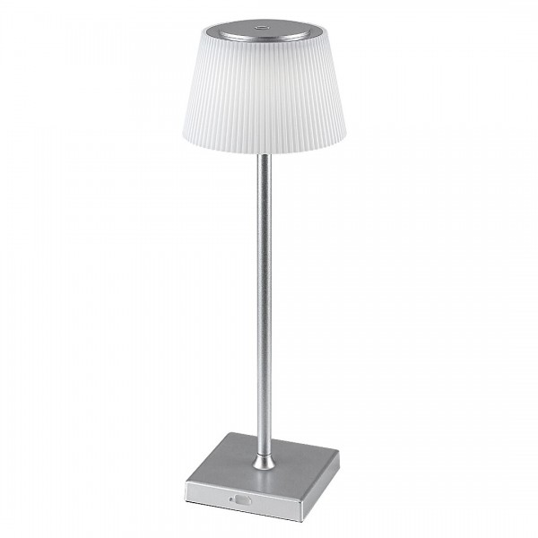 Asztali lámpa LED 4W ezüst TAENA IP44