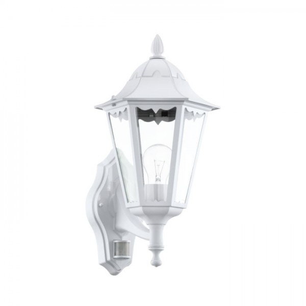 Kültéri falikar E27 60W fehér NAVEDO+sze