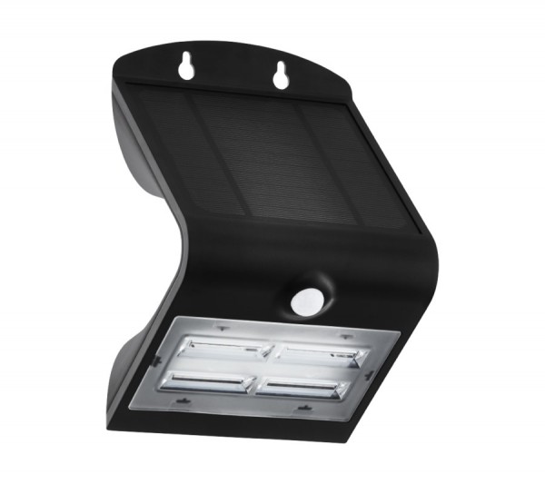 Szolár lámpa LED 3,2W fekete LAMOZZO+sze