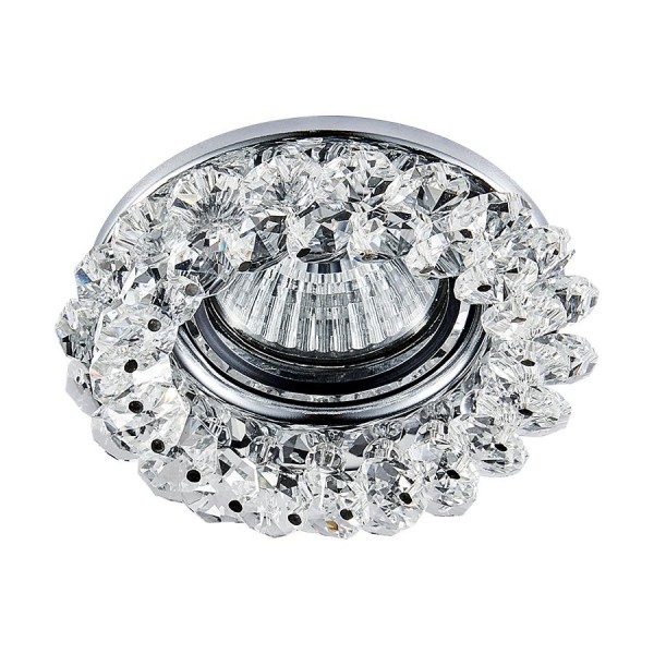 Dekorációs keret króm CRYSTALS