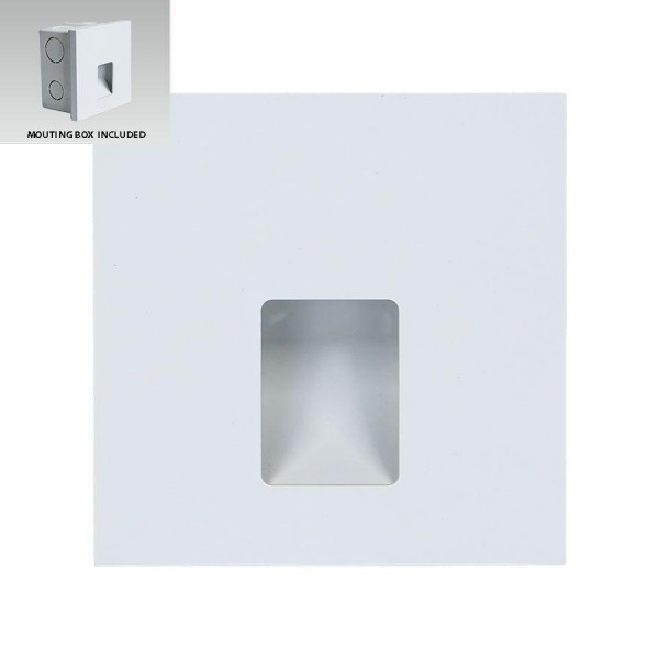 Lépcsővilágító LED 1W fehér STEP LIGHT V