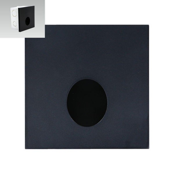 Lépcsővilágító LED 1W fekete STEP LIGHT