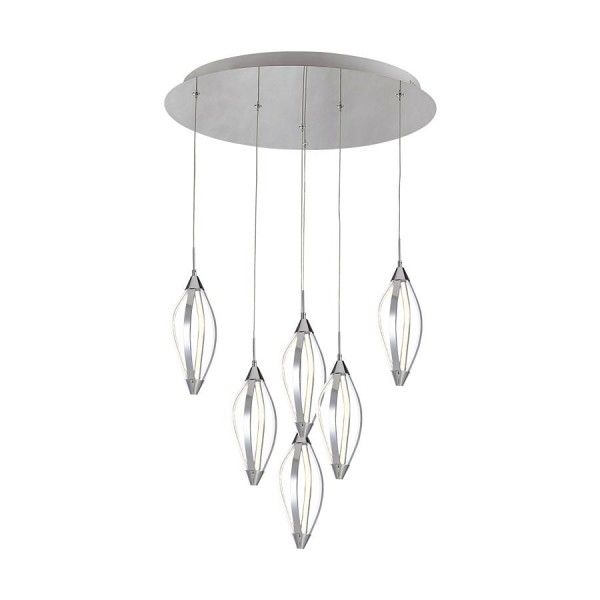 Függeszték LED 79,2W króm SAKURA LED