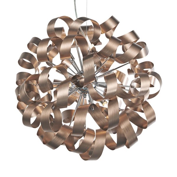 Függeszték G9 33Wx12 réz RIBBON