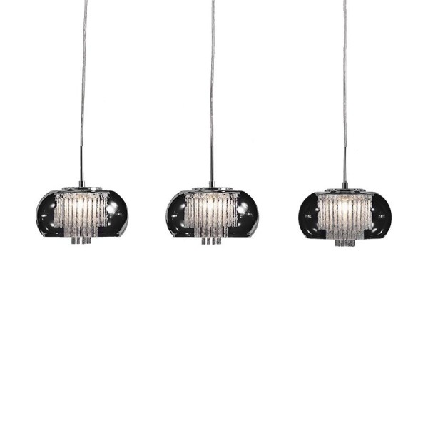 Függeszték G9 33Wx3 króm MEDUSA