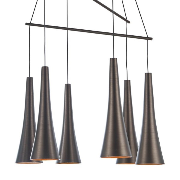 Függeszték LED 30W barna MADERA