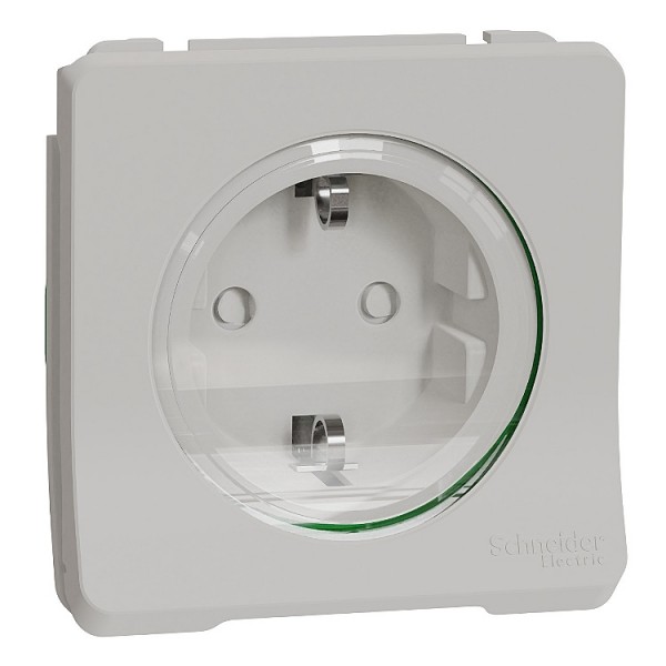 Dugalj s 2p+f fehér IP55