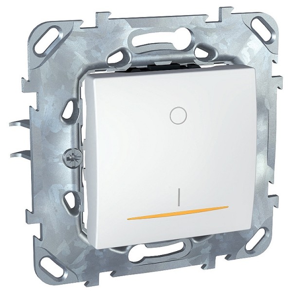 Kapcsoló s 2p+glimm fehér