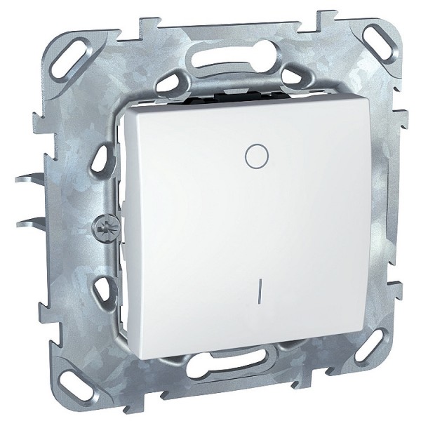 Kapcsoló s 2p fehér