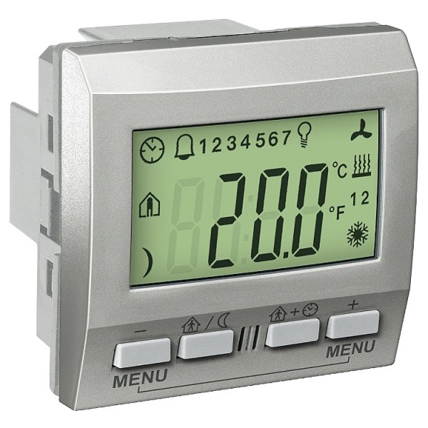 Termosztát KNX alumínium