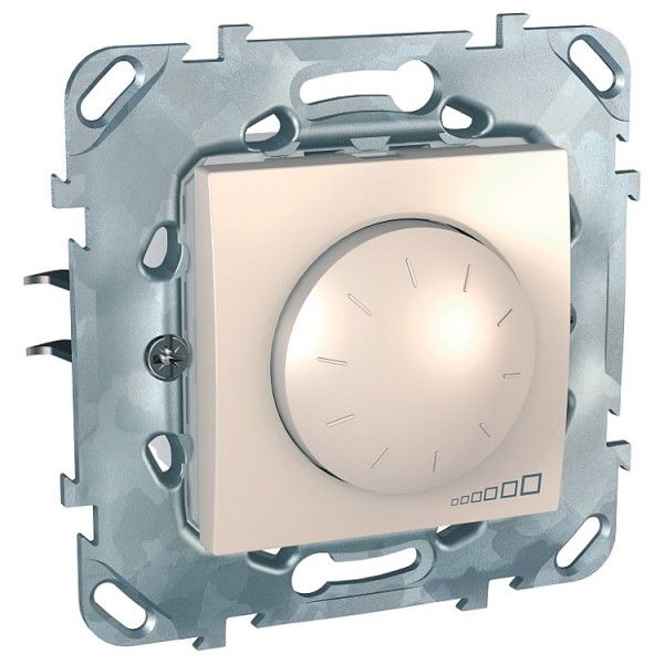 Kapcsoló s fényerőszabályzó v 400W krém