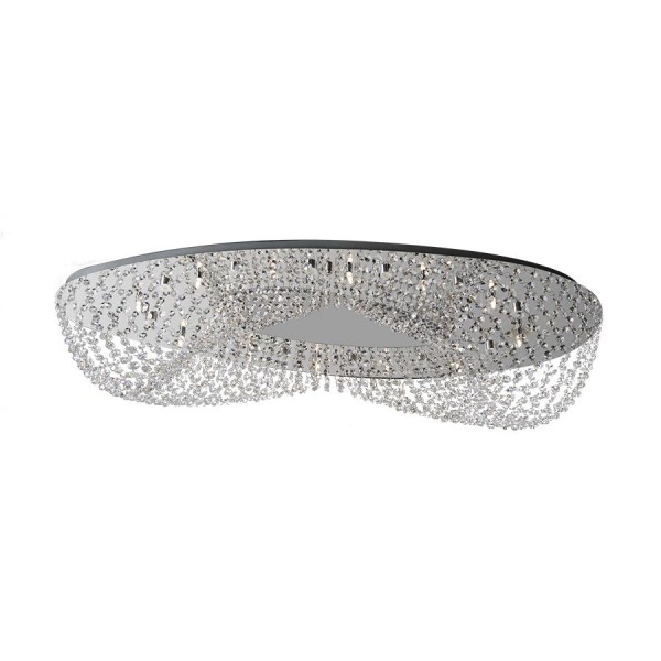 Mennyezeti lámpa G9 33Wx12 króm ELIPTHON